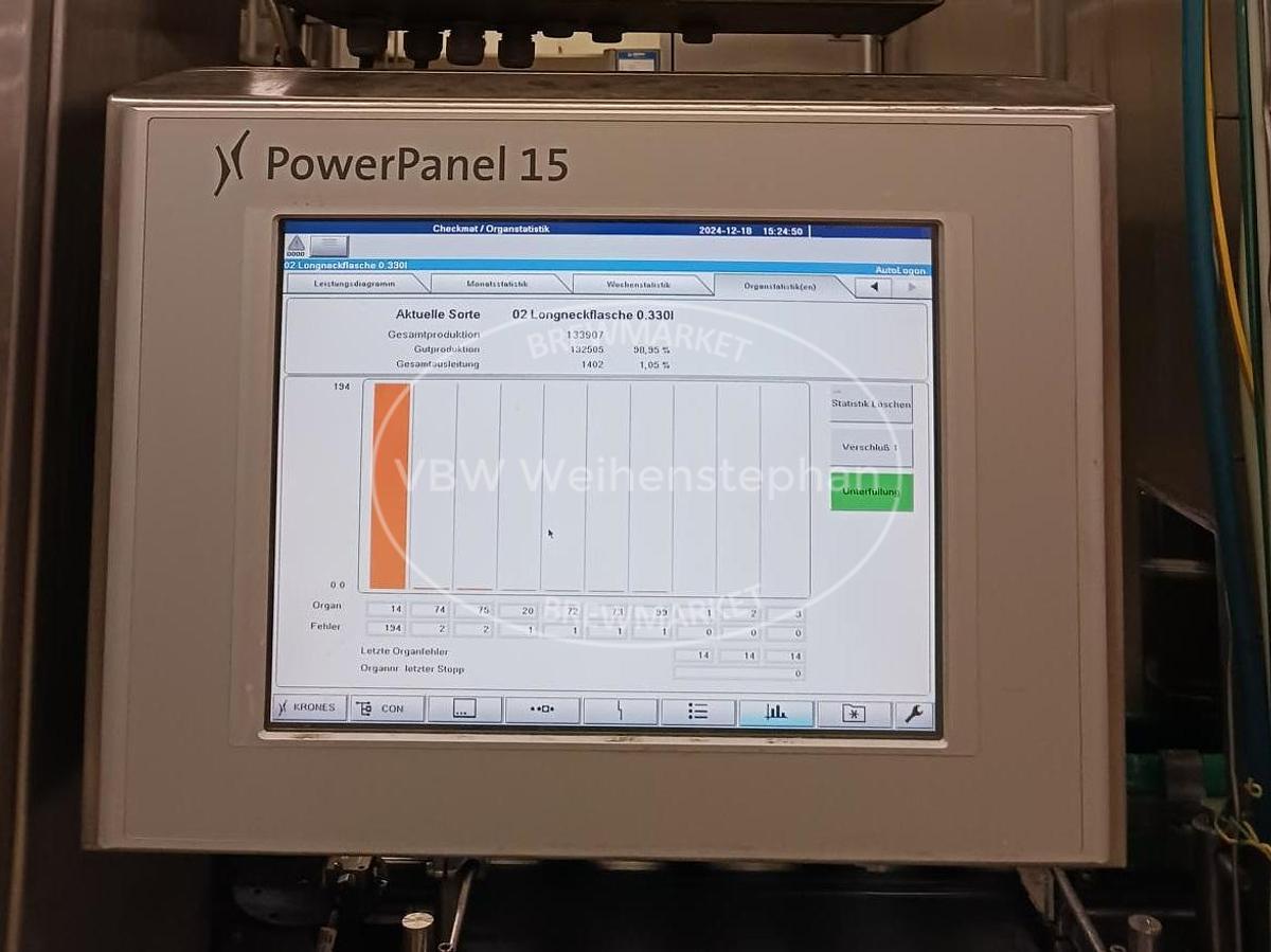 Gebraucht Füllstandsinspektion für Flaschen