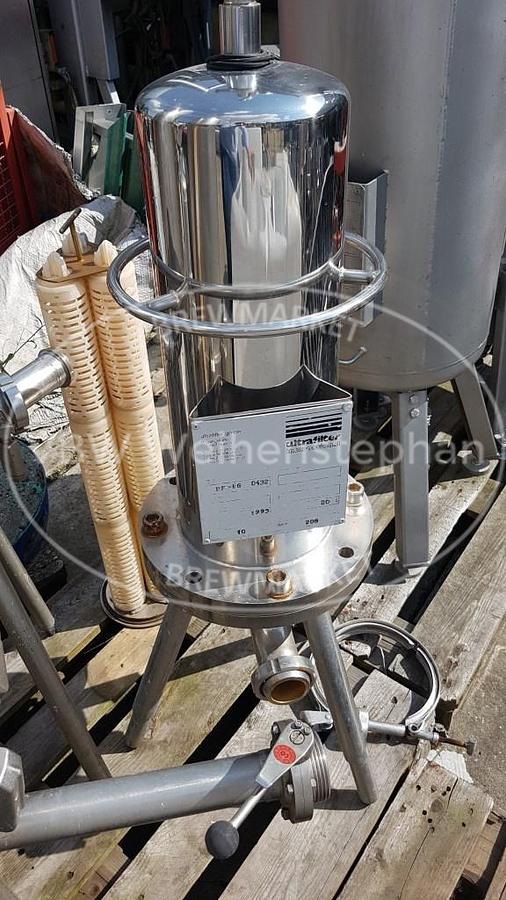 Used Trap filter housing