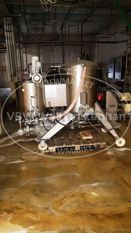 Gebraucht fahrbarer Kieselgurfilter