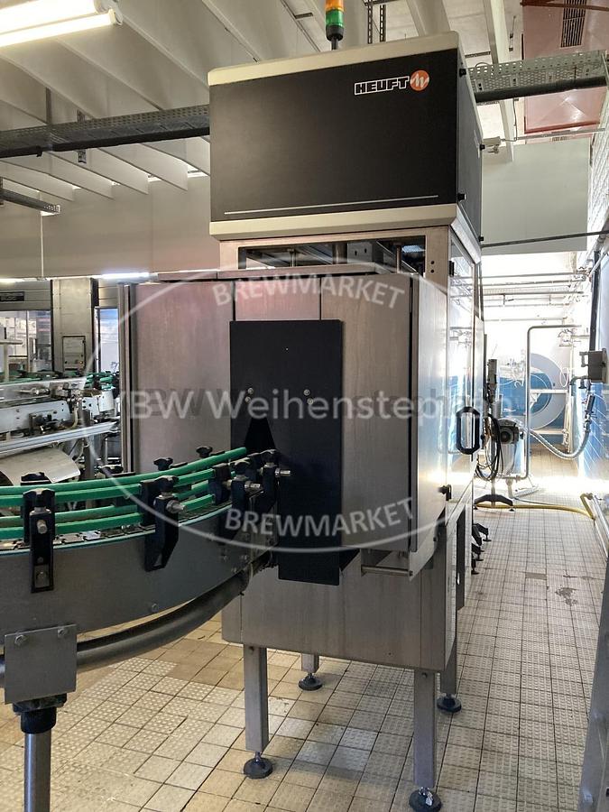 Used bottle filling line