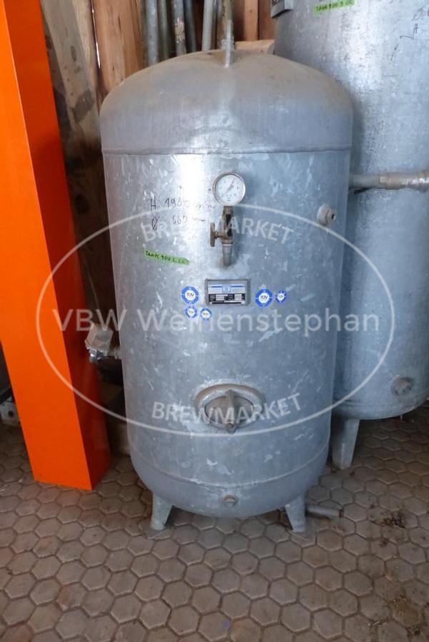 Used pressure air tank