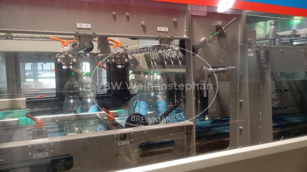 Used PET bottle filling line