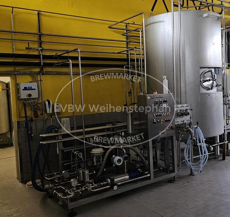 Gebraucht Kurzzeiterhitzungsanlage (KZE) mit Kegabfüllung