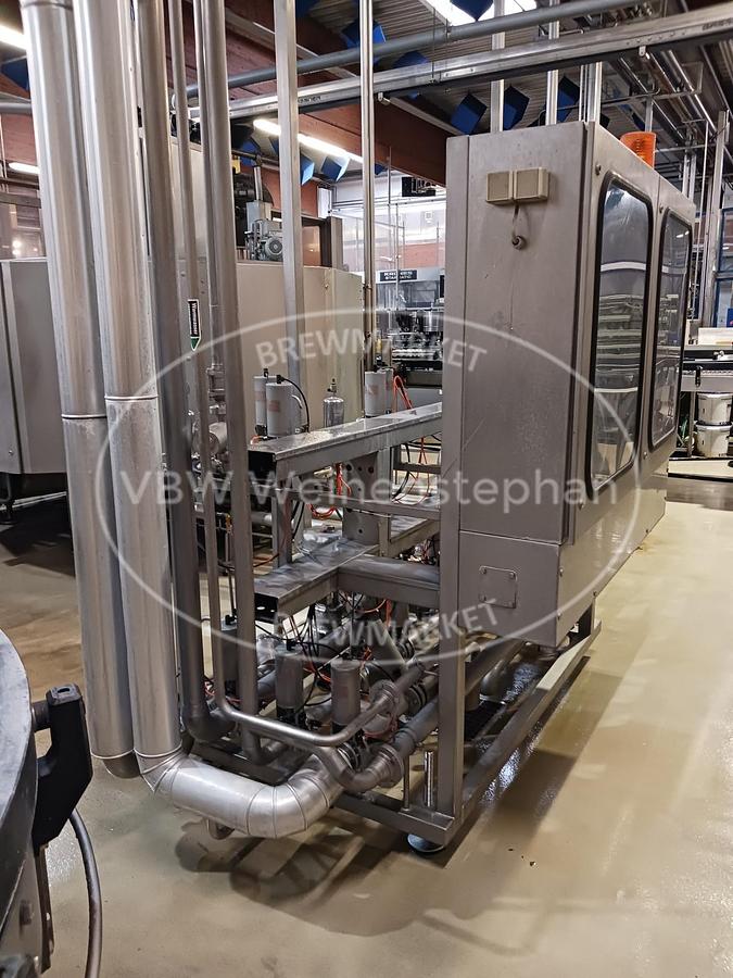 Used Glass bottle filler and capper