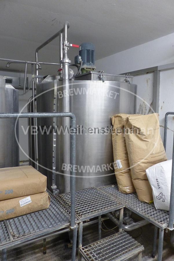 Used Kieselguhr dosing vessel