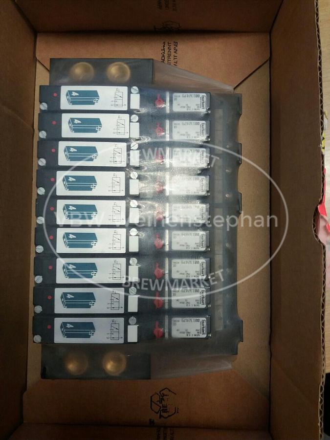 Used modular electrical valve block