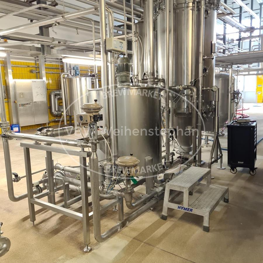 Used Beer filtration plant