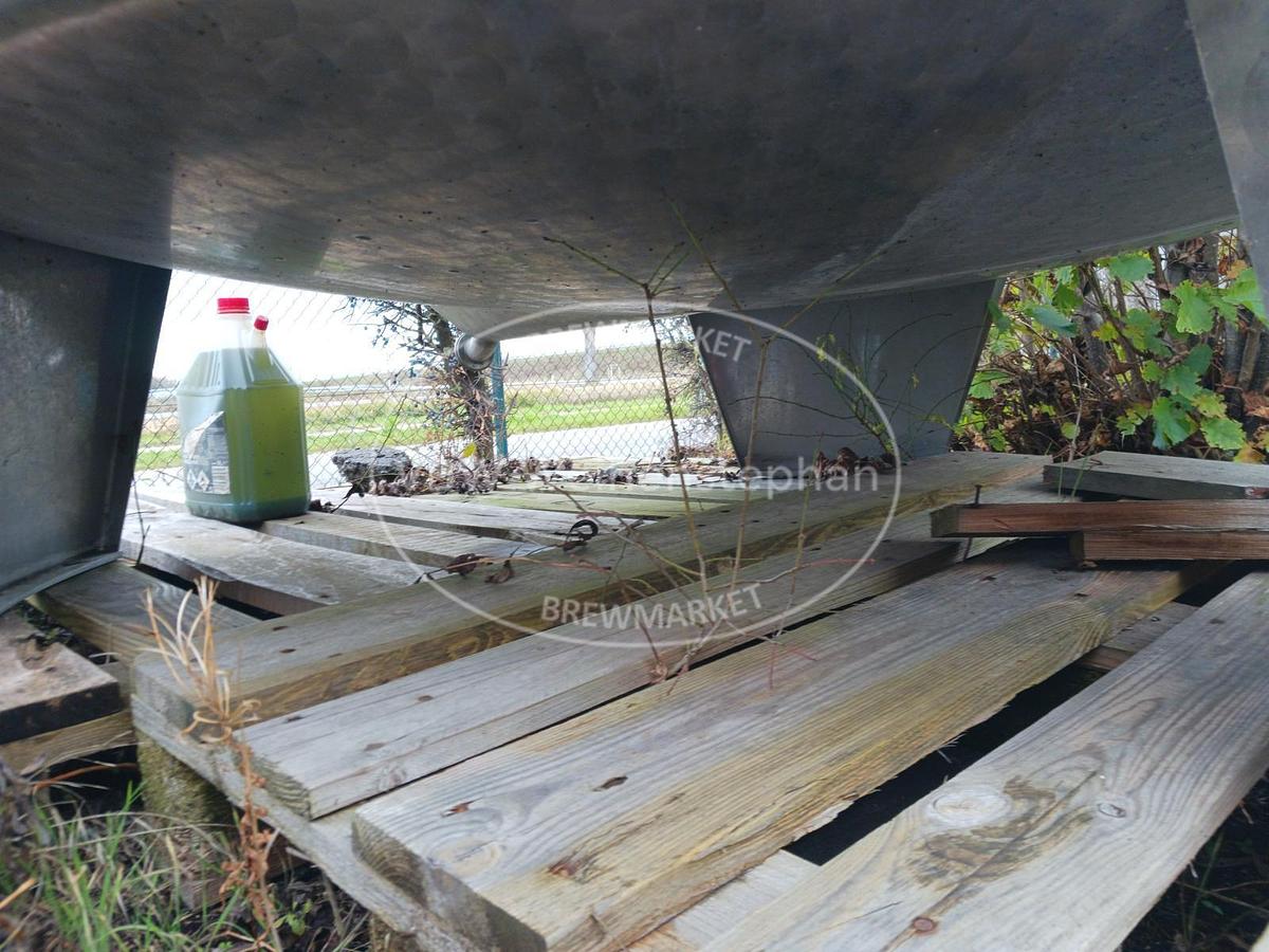 Used stainless steel tank