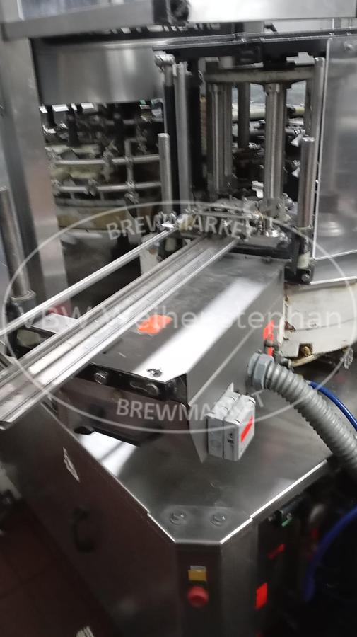 Used Glass bottle filling line