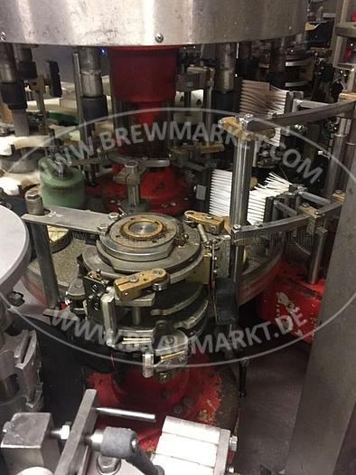 Gebraucht Etikettiermaschine / Etikettierer für Bügelverschlussflaschen