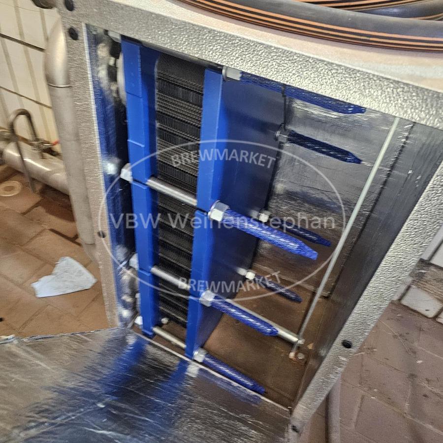 Used PVPP filtration plant