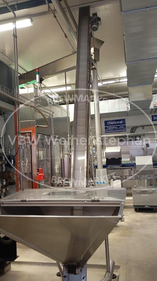 Used PET bottle filling line