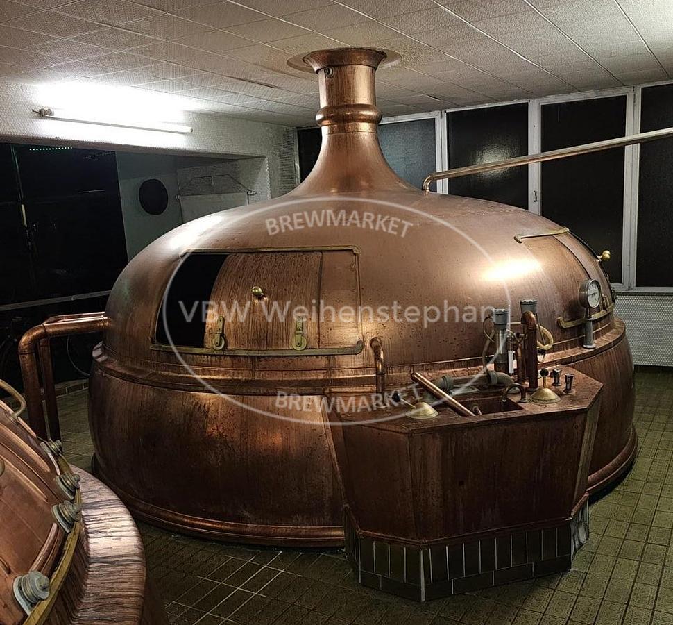 Used 2 vessel copper brewhouse
