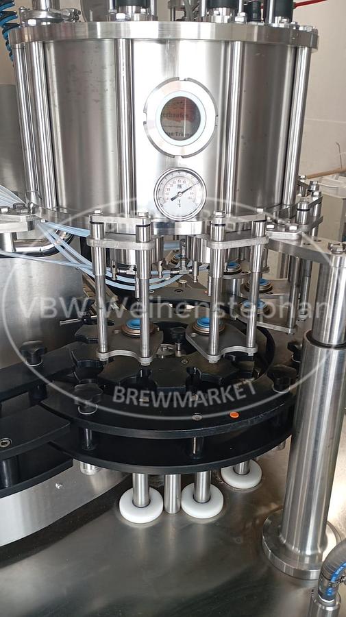 Used Glass bottle filling line