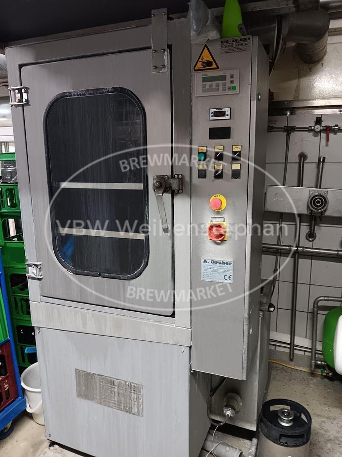Used KEG outside washer / bottle washing machine