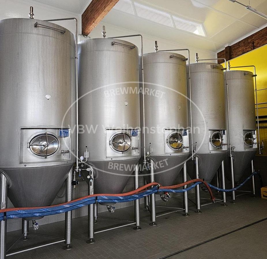Used fermentation- storage-, and pressure tanks [16 pcs.]