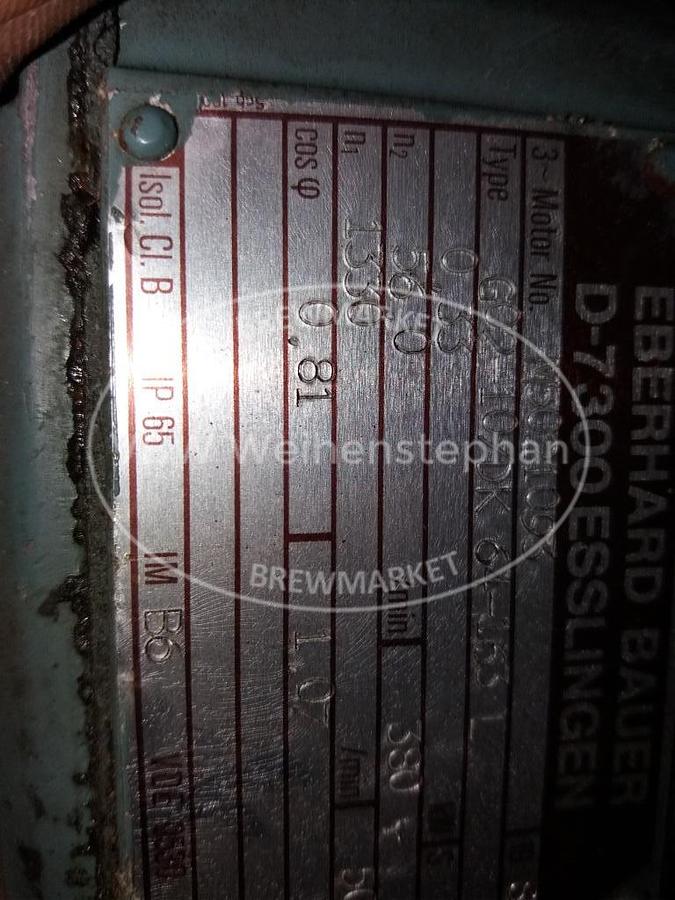 Used gear motor
