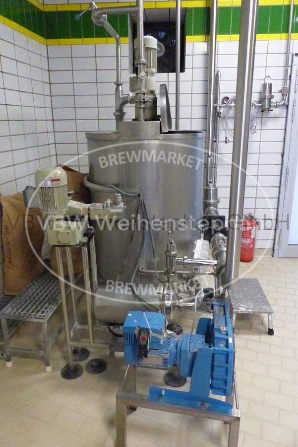 Used Kieselguhr dosing system