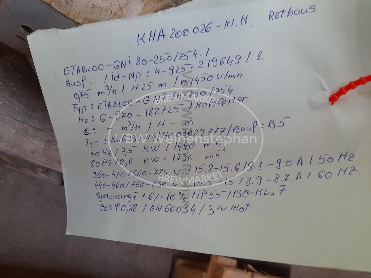 Used Centrifugal pump