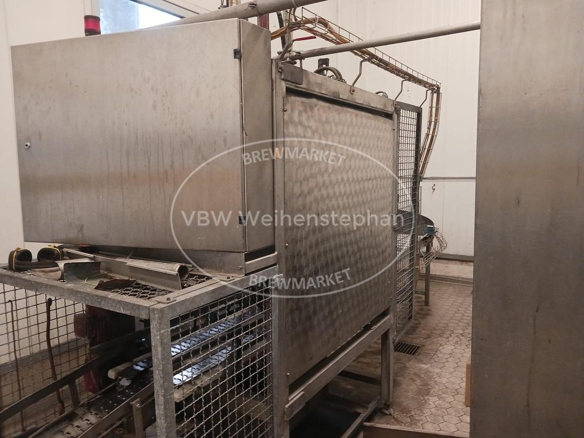 Used Glass bottle filling line