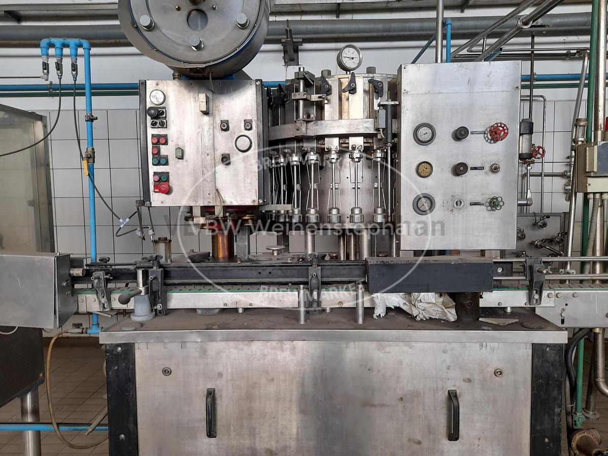 Used Bottle filler and capper