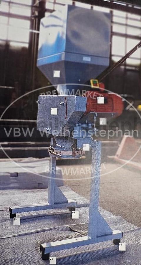 Used 5-device brewhouse in block construction