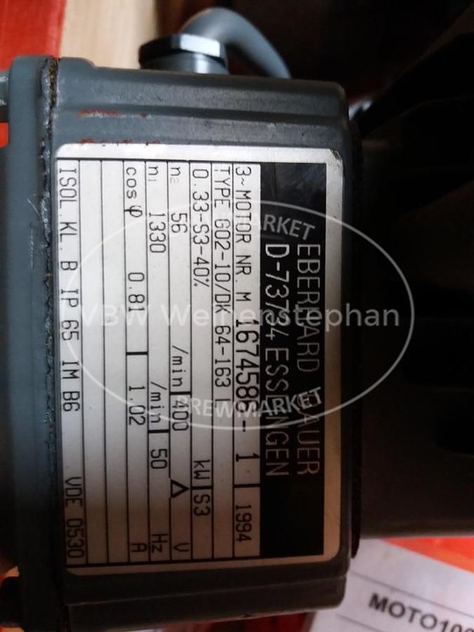 Used gear motor