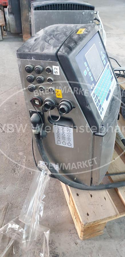 Used label coding printer