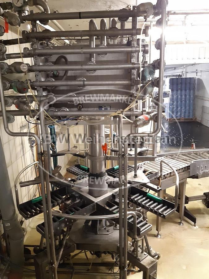 Used keg filling machine