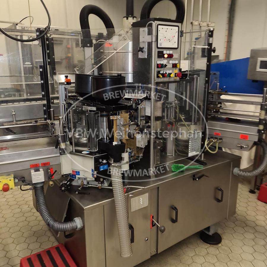 Used glass bottle filling line