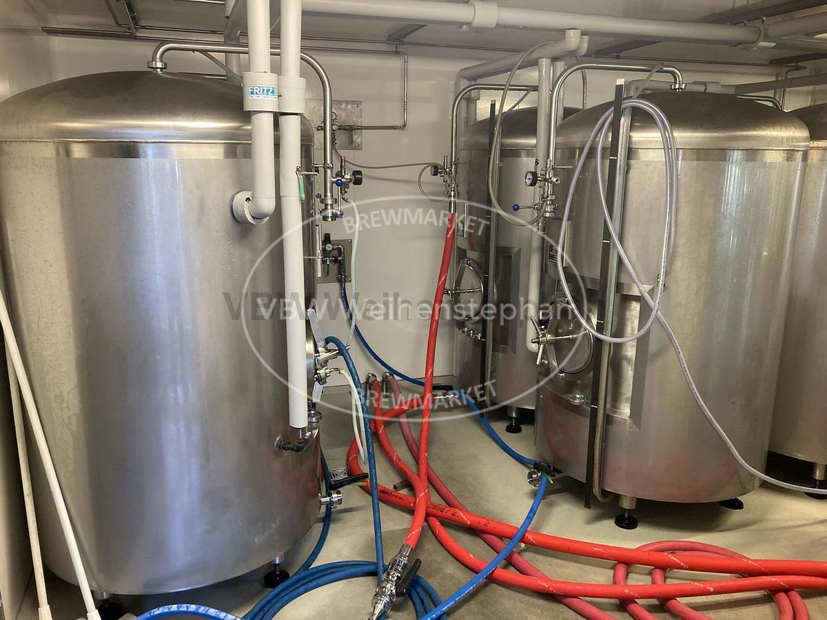 Used fermentation-, storage-, and pressure tanks [13 pcs]