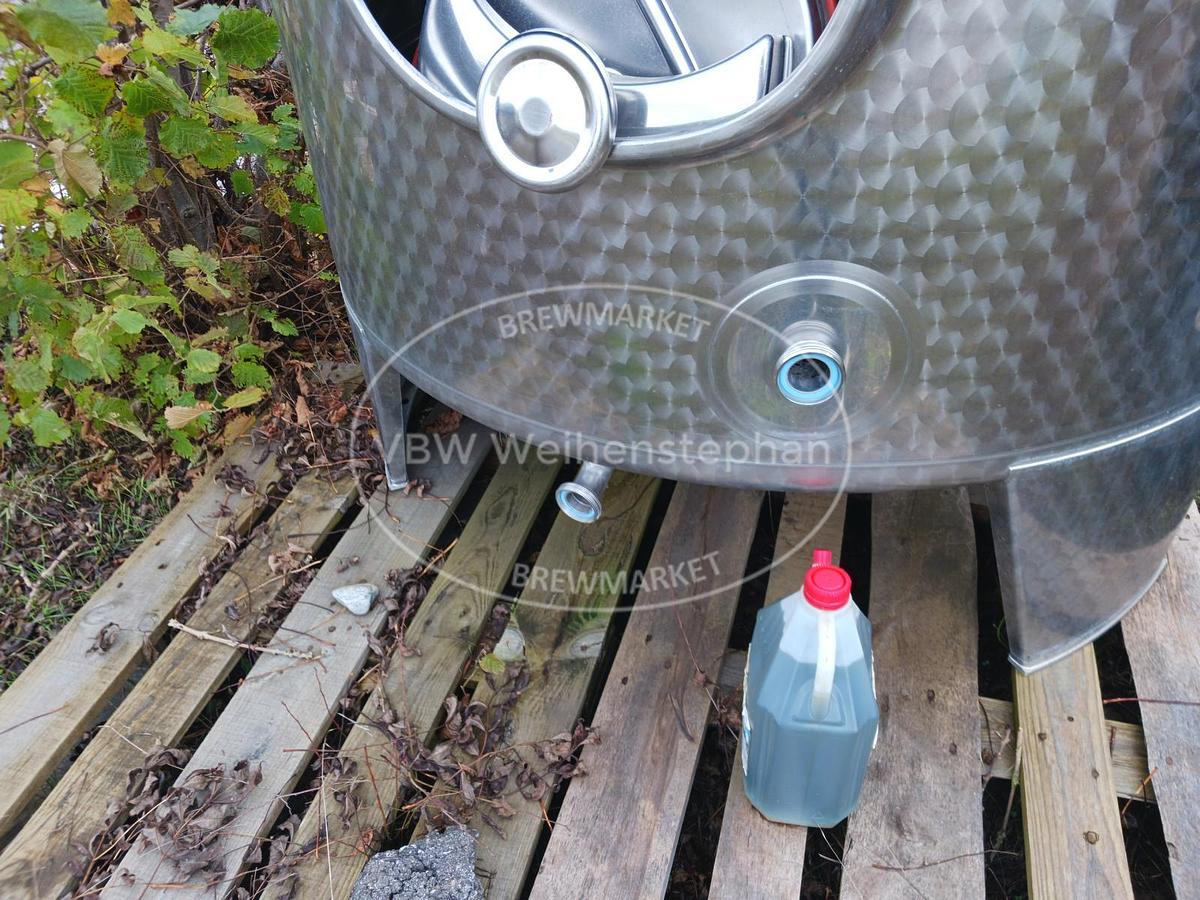 Used stainless steel tank