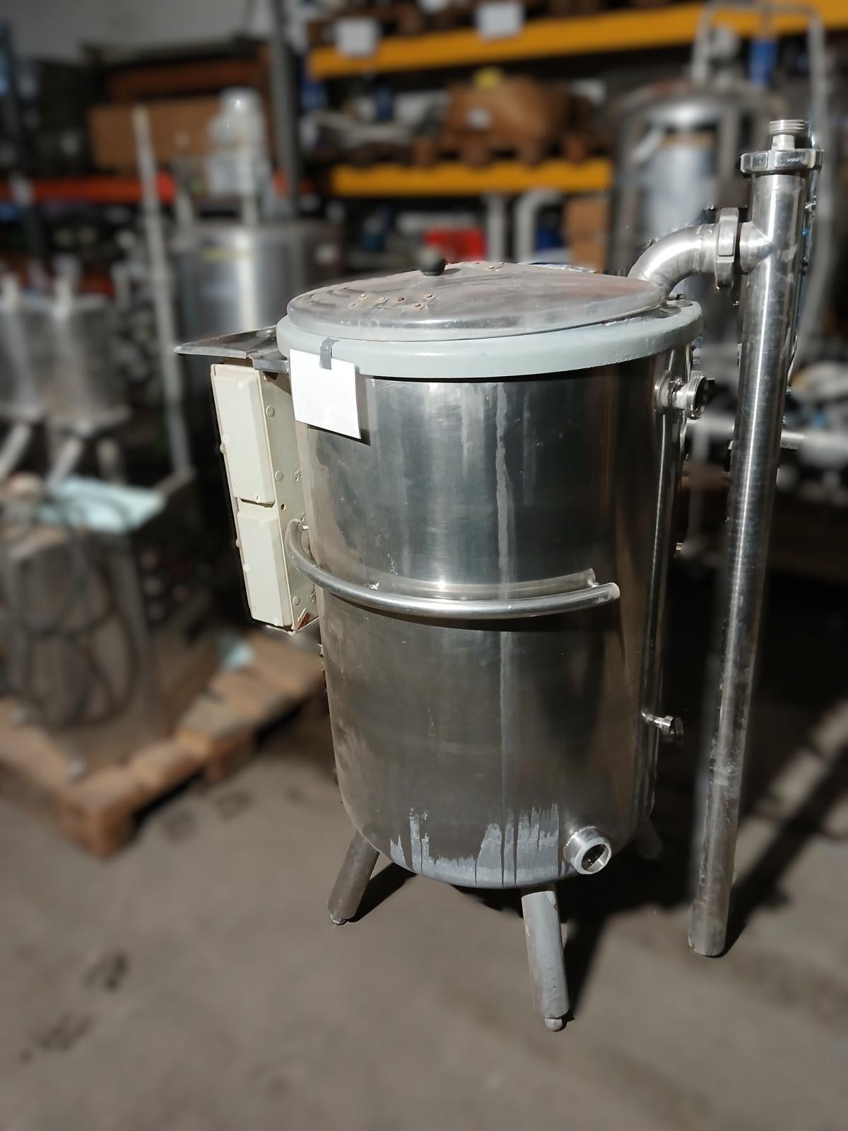Used Kieselguhr mixing vessel