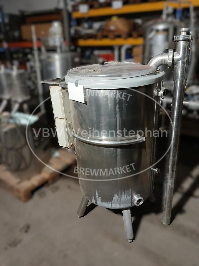 Used Kieselguhr mixing vessel