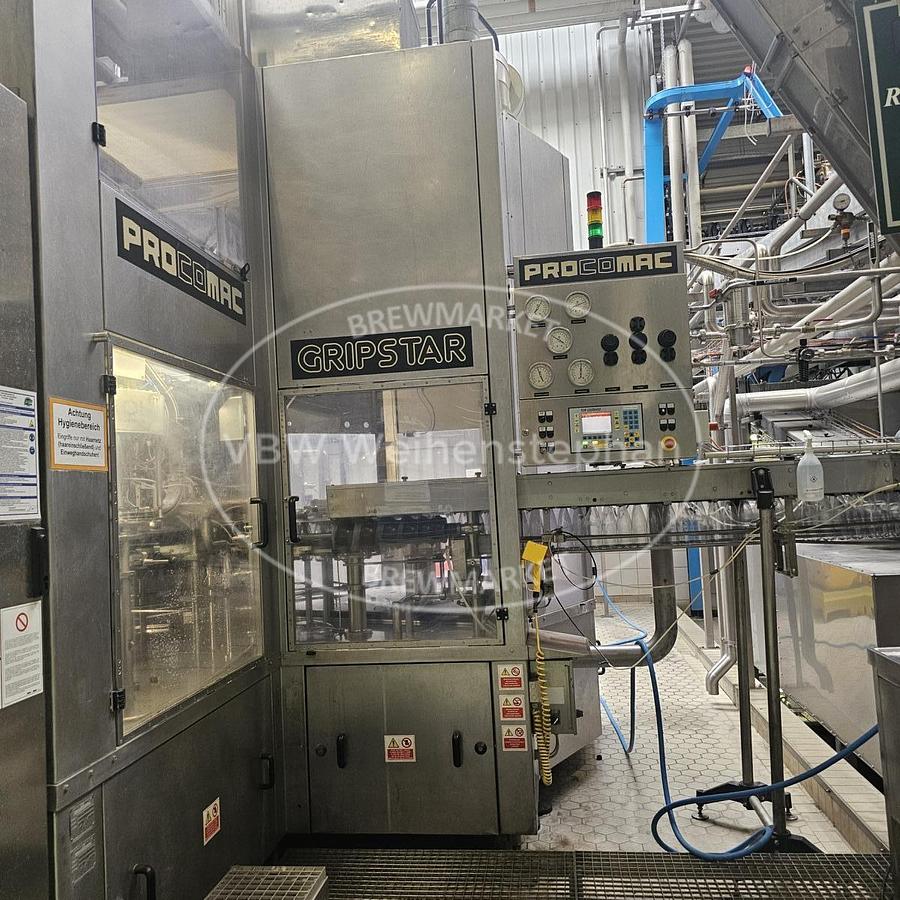 Used PET bottle filling line