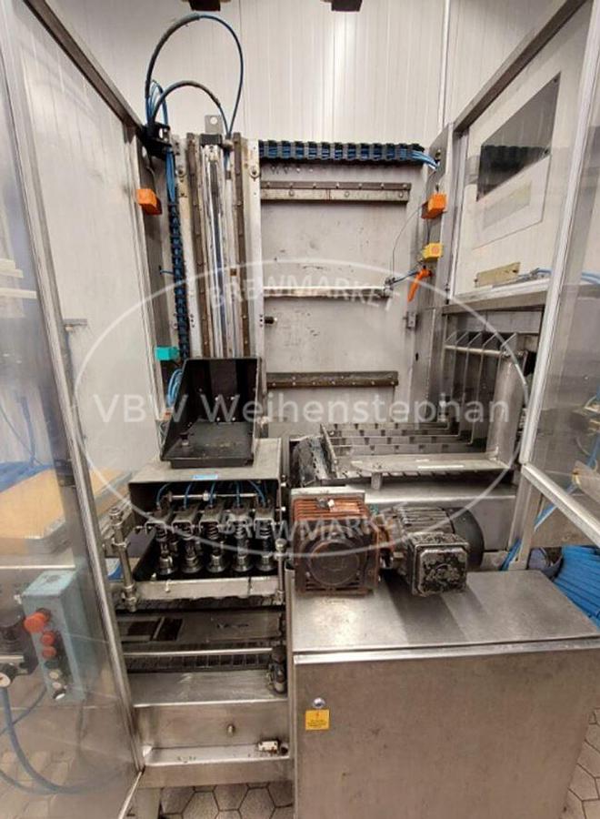 Used glass bottle filling line