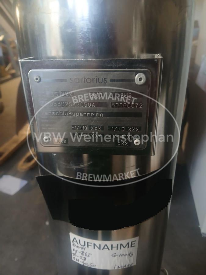 Used Candle filter housing