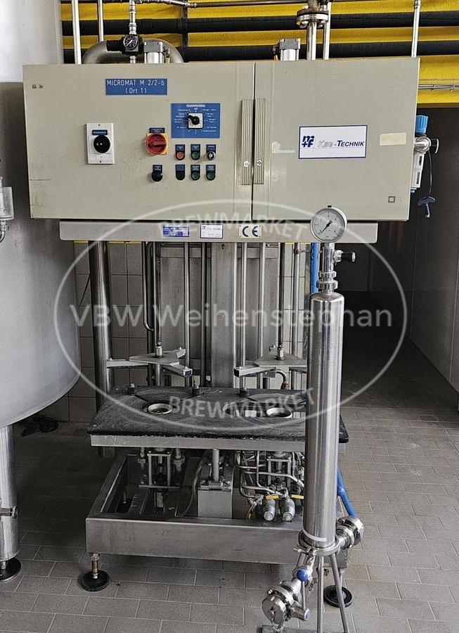 Gebraucht Kurzzeiterhitzungsanlage (KZE) mit Kegabfüllung