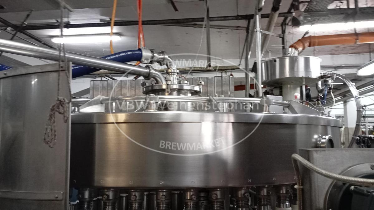 Used Glass bottle filling line