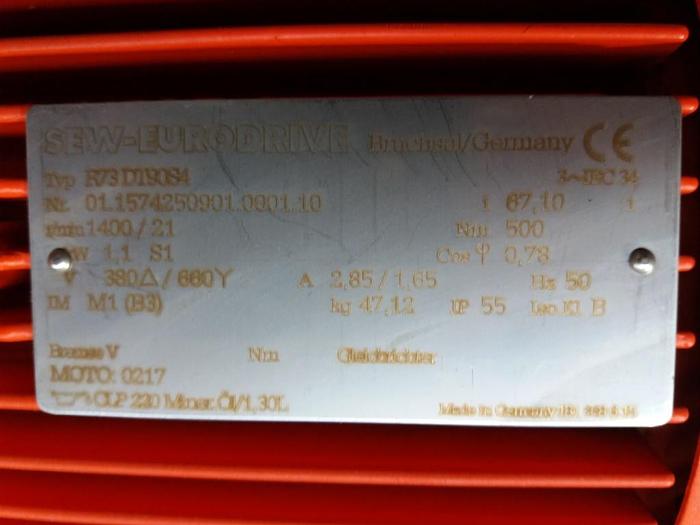 Gebraucht Getriebemotor