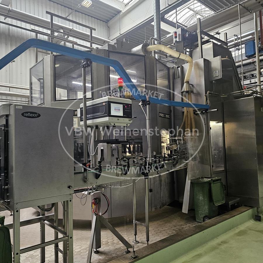 Used PET bottle filling line
