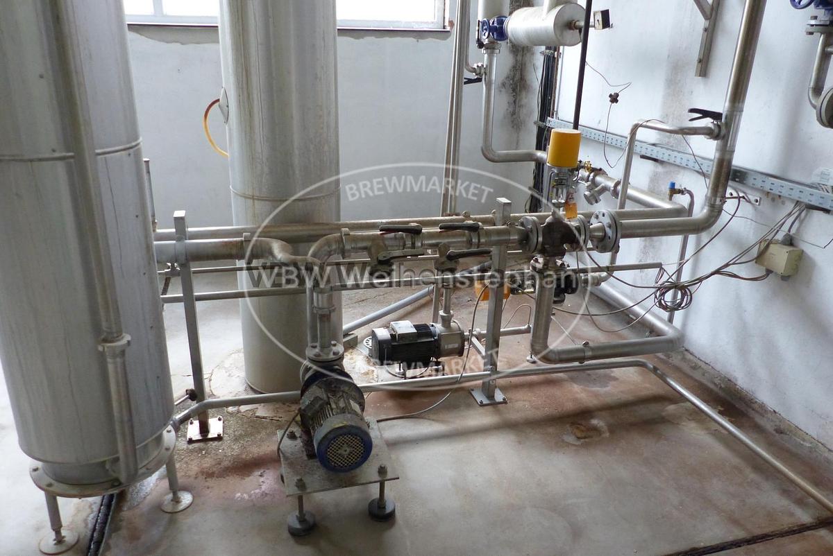 Used vapour condenser