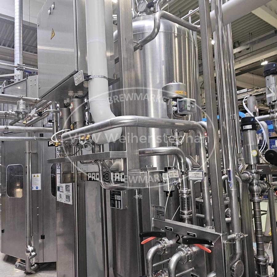 Used PET bottle filling line