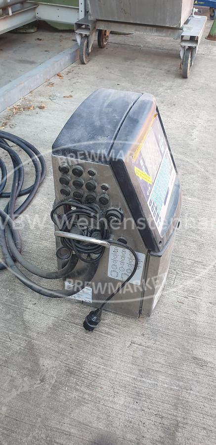 Used label coding printer