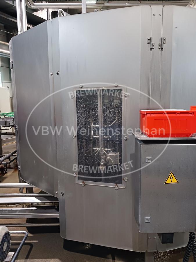 Used Glass bottle filler and capper