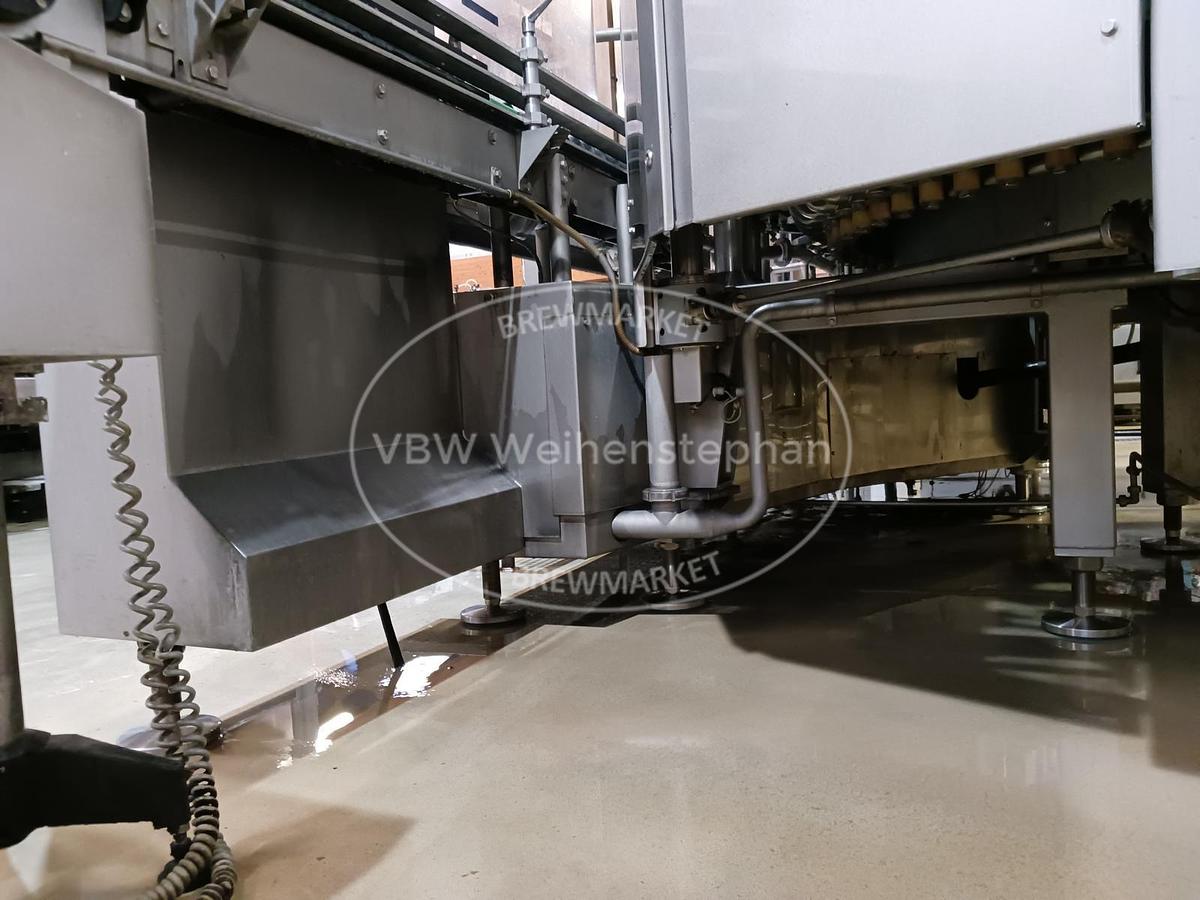 Used Glass bottle filler and capper