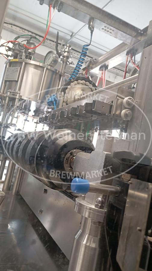 Used Glass bottle filling line