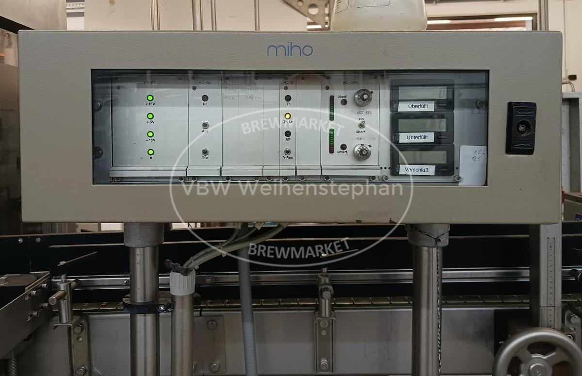 Used PET filling line for non-returnable bottles