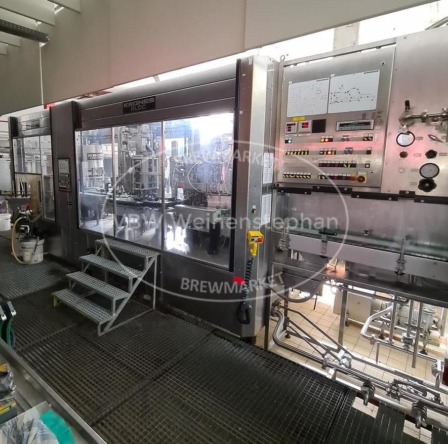 Used bottle filler/capper/labeller