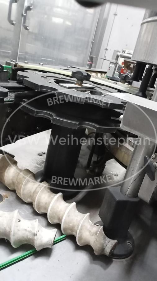 Used Glass bottle filling line